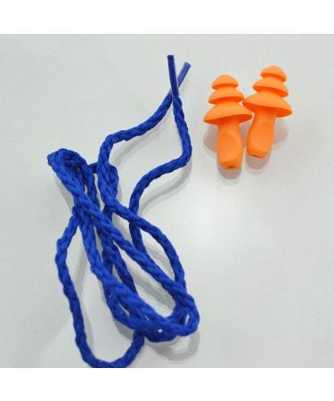 U-K Reusable Ear Plugs Anti-Noise Plug Ear Pads with A Cord for Ear Protector Perfect for Clubbing Drummers Musicians 1Pcs New Released & Popular Yellow blue - Buy Online on GoSupps.com