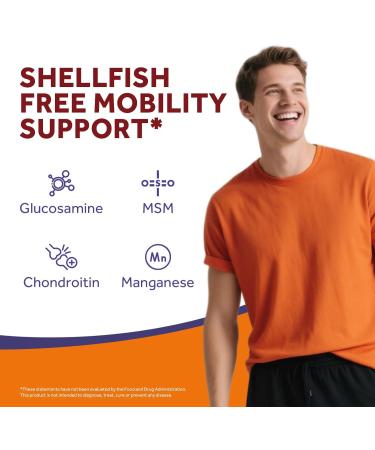 Doctor's Recipes Glucosamine Chondroitin MSM and Manganese Supplement 1800 mg Glucosamine HCl NO Shellfish Healthy Structure & Movements Flexibility Support for Men & Women 90 Tablets - Buy Online on GoSupps.com