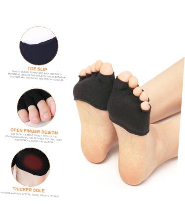 Fomiyes Half Socks for Men & Women - Cotton No-Show Slippers & Five Toes Yoga Socks | Comfortable & Versatile Sizing - Buy Online on GoSupps.com