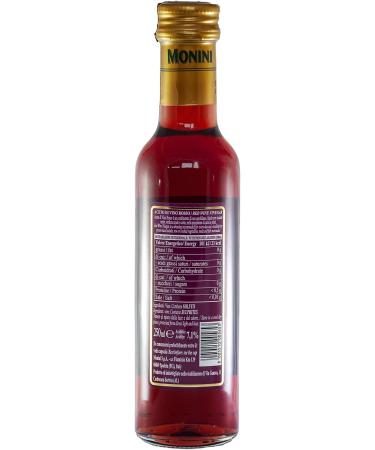  Monini Monini Red Wine Vinegar 250 ml x 6 bottles - Buy Online on GoSupps.com