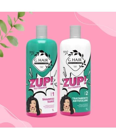 G HAIR BRAZILIAN KERATIN BLOWOUT ZUP TREATMENT (2 X 1 LITRES) - Buy Online on GoSupps.com