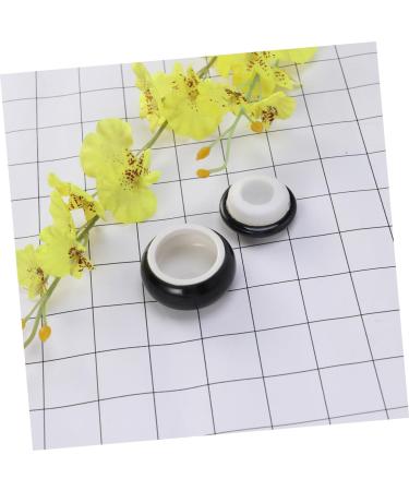 WOFASHPURET Face Cream Jar Buffet Jars Glass Ceramic Mini Jar Containers for Food Terrarium Glass Containers Cream Jars with Lids Cosmetic Jars with Lids Storage Can Vintage Sealed Jar Travel medium Black - Buy Online on GoSupps.com