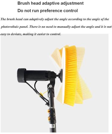Solar Photovoltaic Panel Cleaning Robot Panel Assembly Water Spray Cleaning Equipment Roof Water Brush Power Tool - Buy Online on GoSupps.com