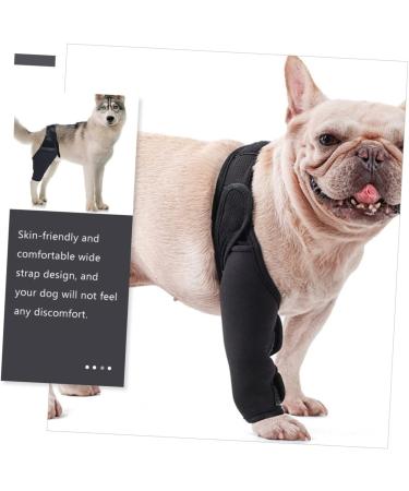 GANAZONO Pet Injury Supply Comfy Dog Acl Puppy Knee Comfortable Elbow Pads Neoprene Fabric L 1 - Buy Online on GoSupps.com