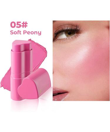 Bestvisse Creamy Blush Stick for Cheeks and Lips Multi-Purpose Lip Stain Cheek Waterproof and Easy to Blend - Buy Online on GoSupps.com