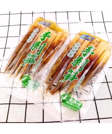 Hand Peeled Bamboo Shoots 200g/400g Fresh Pickled Vegetables Instant Mountain Pepper Bamboo Shoots Pickled Pepper Crispy Bamboo Shoots Chinese Spicy Snack (Mountain pepper200g 1pack) Mountain Pepper200g 1pack - Buy Online on GoSupps.com