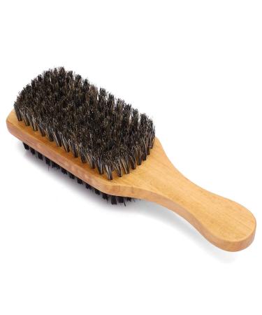 Double Sided Hair Brush for Men | Multifunctional Beard & Face Brushes | Premium Shaving Brush (M) Shop Now! - Buy Online on GoSupps.com