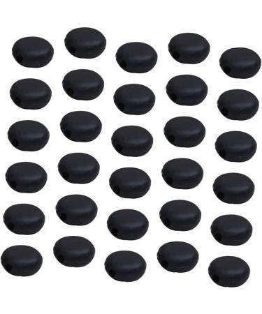 Buy Minkissy 300 Pcs Black Mask Buttons & Adjustable Clips - Ear Mask Regulators for Comfort | International Shipping - Buy Online on GoSupps.com