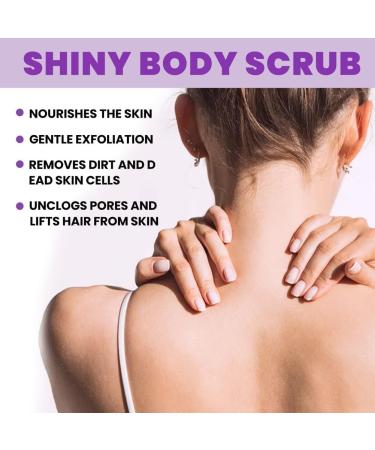 Brightening Body Scrub Skin Cleansing Gel Mud Scrub Anti-Wrinkle Anti-Cellulite Body Scrub for Women Exfoliates and Moisturizes Skin - Buy Online on GoSupps.com