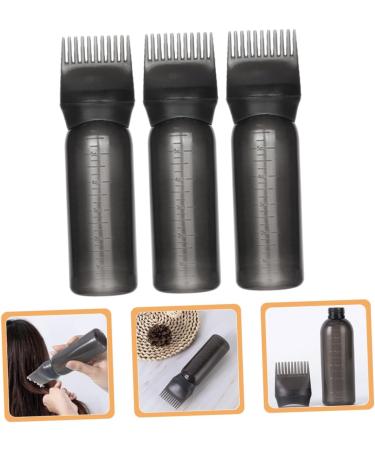 FRCOLOR 3 Pcs Dry Cleaning Bottle & Dye Hair Oil Comb - Perfect Hair Root Applicator for Coloring & Cosmetic Treatments - Buy Online on GoSupps.com