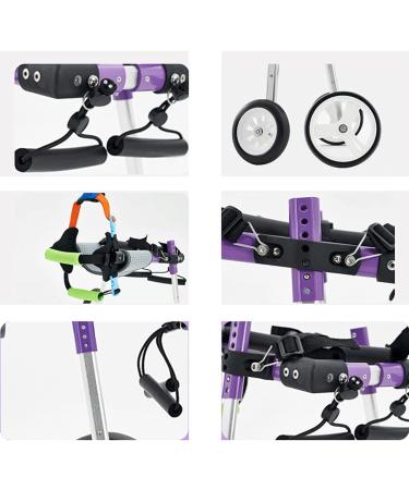Dog Wheelchair For Paralyzed Back Legs Adjustable Cart Wheel Chair ( X) - Buy Online on GoSupps.com