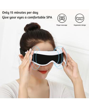 Eye Temple Massager with Vibration - 9 Modes Electric Device for Dry Eye Relief & Improved Sleep - Buy Online on GoSupps.com