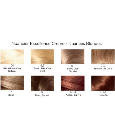 L'Or al Paris Excellence Cream Permanent Hair Colour - Shade: Copper Mahogany (6.54) - Buy Online on GoSupps.com