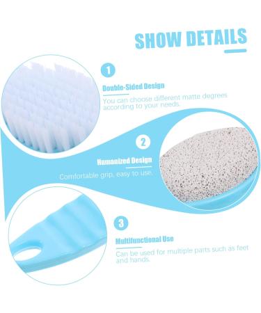 minkissy Exfoliator Brush Exfoliate Brush Pumice Stone Brush Foot Pedicure Tool Tools Foot Exfoliating Brush Foot Callus Remover Brush Natural Pumice Brush Scrub Foot Rubbing Board - Buy Online on GoSupps.com
