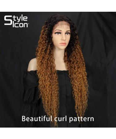 Shop 71cm Curly Wave Lace Front Wigs for Women - Heat-Resistant Synthetic Hair with Baby Hair - International Shipping Available - Buy Online on GoSupps.com