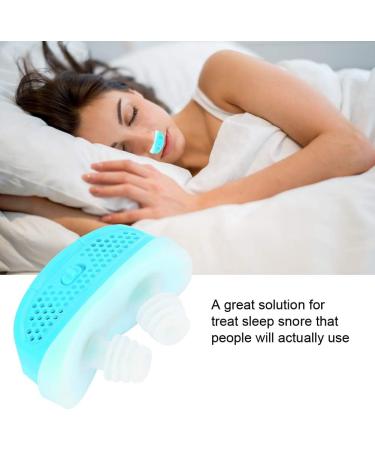 ZJchao Electric Intelligent Nose Vents Plugs - Anti Snoring Solution for Better Sleep - Blue - Buy Online on GoSupps.com