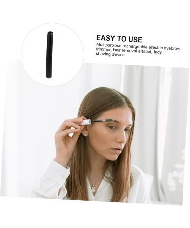 Buy Electric Eyebrow Trimmer & Men's Razor Set - USB Rechargeable Shaving Tools for Men & Women - 14.5x2cm Black - Buy Online on GoSupps.com