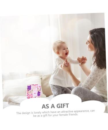 Healeved 4-Piece Aunts Towel & Storage Bag Set | Coin Bags Shopping Bags Fabric Pad Wet Bag & Tampon Holder | Eco-Friendly and Stylish Nursing Accessories - Buy Online on GoSupps.com