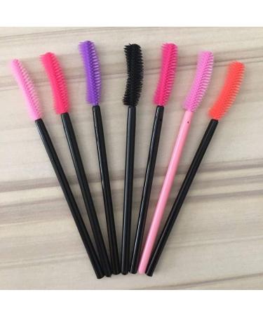 Shoppy Star: Silicone Curved Disposable Mascara Wands Curls lashes for dramatic voluminoCA look Sanitary application Pro quality 12 count: 12pcs Long strip - Buy Online on GoSupps.com