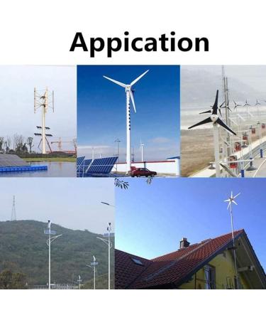 Wind Turbines Wind Turbines Generator 3 Blades Miniature Wind Turbines Residential Home with Controller for Home Use 12V (24V) - Buy Online on GoSupps.com