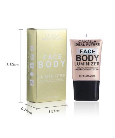 Kilshye Liquid Highlight Luminizer Cream | Body & Face Glow Illuminator Makeup for Women | Pink & Rose Gold | 1 Pack - Buy Online on GoSupps.com