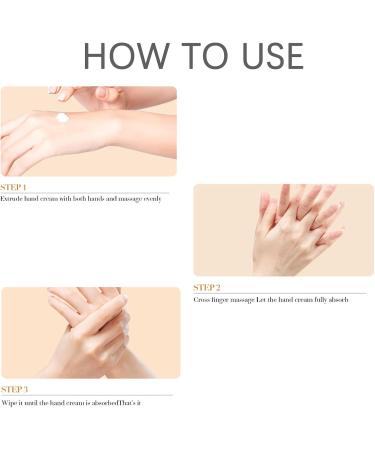  ZLHHRZJX Collagen Hand Cream - Hand Care for Fragile Skin - Intense Hydration Non-Greasy Fast Absorption Anti-Aging With Collagen Suitable for All Skin Types Deep Hydration (4 PCS) - Buy Online on GoSupps.com