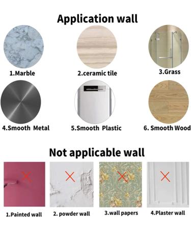 Wall Mounted Mop Holder Command Hooks Broom Gripper - White, Self Adhesive, Reusable Organizer for Kitchen, Bathroom, Garden - 6 Pack - Buy Online on GoSupps.com