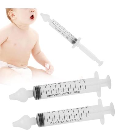 2Pcs 10ml Baby Nasal Irrigator Infant Nose Cleaner Nose Cleaner Rinsing Device for Gentle Nasal Care - Buy Online on GoSupps.com