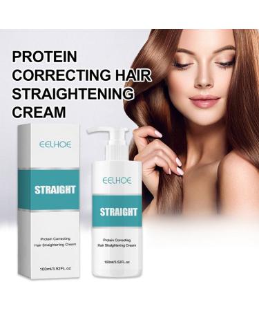 Keratin Hair Straightening Cream Replenish Nutrition Faster Smoothing Curly Improve Hair Correction Cream Damaged Care Protein - Buy Online on GoSupps.com
