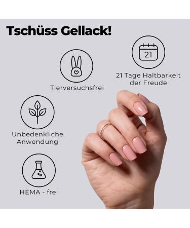 Original Miss Sophie UV Gel Nail Foils | Soft Touch UV Gel Polish Strips for Finger & Toenails - International Shipping - Buy Online on GoSupps.com