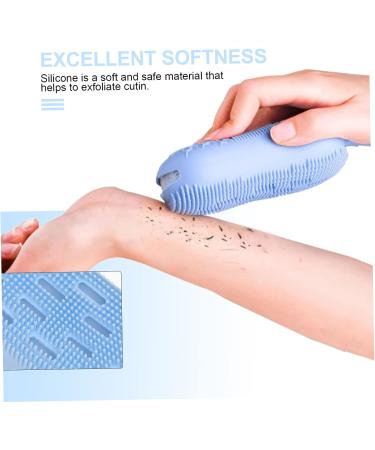 Beavorty 2pcs Silicone Body Bath Brush Set for Gentle Exfoliation and Deep Cleaning - Buy Online on GoSupps.com