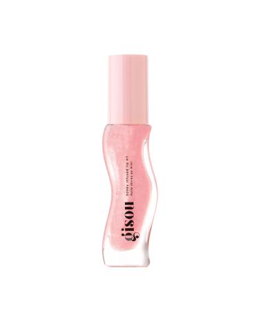 Gisou Honey Infused Hydrating Lip Oil Nourishing Lip Moisturizer for Dry Lips (Watermelon Sugar)