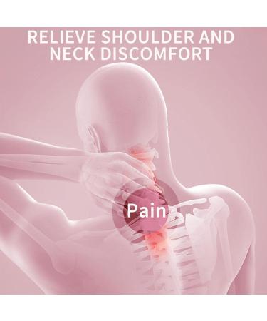 Cervical Neck Pillow | Cervical Traction Device for Hurt Relief and Cervical Spine Alignment - Portable Chiropractic Pillow Neck Stretcher to Ease Neck Shoulder Ytger Pink - Buy Online on GoSupps.com