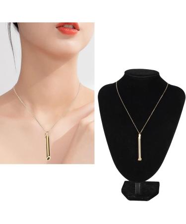 Anxiety Necklace Stress Relief Mindful Breathing Necklace Meditation Jewelry Breathwork Tool for Anxiety Relief Breathing Exercises Meditation Relaxation Calming Down Slowing The Breath(2#) - Buy Online on GoSupps.com