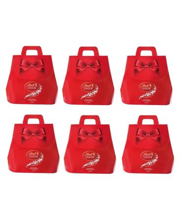 Lindt Lindor Latte Chocolates Praline with Milk Chocolate and Soft Filling 190 g Set of 6