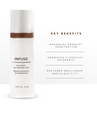 OSMOSIS INFUSE Nutrient Hydrating Facial Mist - Plant-Based Minerals for All Skin Types | Smooths & Enhances Product Penetration - 2.7 Fl Oz - Buy Online on GoSupps.com
