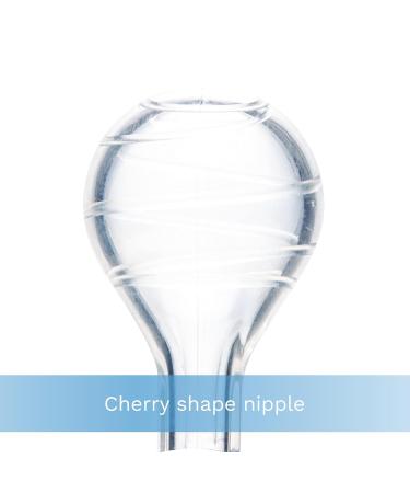 Baby Comfort Silicone Pacifier - Cherry Shaped Nipple for 6-18 Months (Pink) | International Shipping Available - Buy Online on GoSupps.com