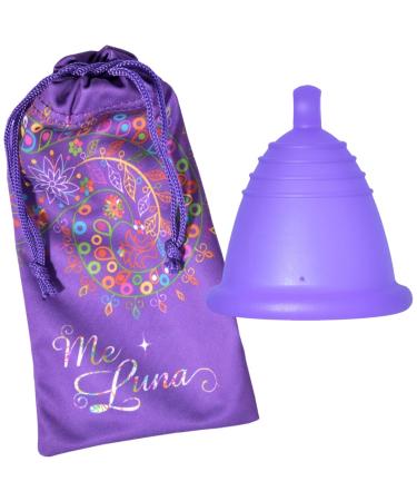 Me Luna Menstrual Cup Sport Ball Blue-Violet Size Shorty L