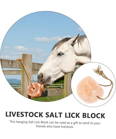 Balacoo Animal Lick Salt Block Livestock Licking Salt Livestock Salt Block Livestock Natural Salt Livestock Supplies Hanging Livestock Salt Food Salt Licking Block Nutrition Snack - Buy Online on GoSupps.com