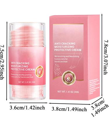 Cr me Pour Talons Stick Pieds Anti-Fissures Et S cheresse | Baume Nourrissant L Ur e Pour Pieds Et Mains | Hydratant Au Miel Pour Peau Tr s S che | Traitement R parateur Peau Fissur e Soins Pieds - Buy Online on GoSupps.com