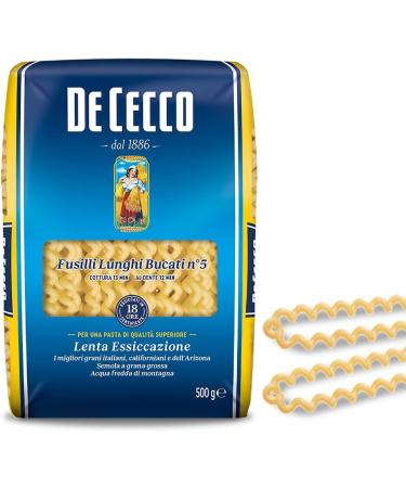 DE CECCO FUSILLI LUNGHI BUCATI - Long Pasta Twists - Buy Online on GoSupps.com