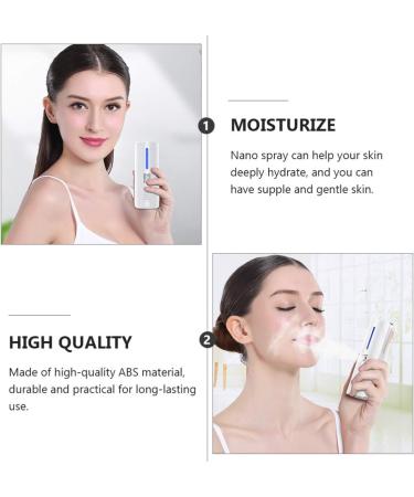 EXCEART 1pc Nano Facial Mister Portable Facial Humidifier Cool Mist Spray for for Makeup Refreshing and Skin Moisturizing The Go - Buy Online on GoSupps.com