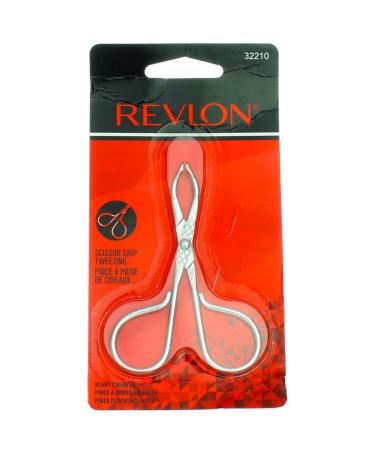 Revlon Perfectweeze Tweezer, Slant Tip, 1 ea (Pack of 3) 1 Count (Pack of 1)