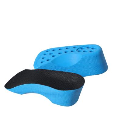1 Pair Shoe Lift Lifting Insole Massage Men Insoles for Shoes Heel Lift Insoles Taller Pad Mens Heel Pads for Height Shoe Pad Height Increasing Heighten Insert Man As Shown Size 3