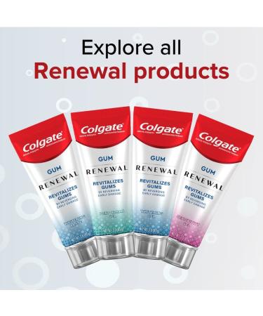 Colgate Renewal Gum Toothpaste - 3oz (2 Pack) for Gum Health & Teeth Sensitivity Repair - Fresh Mint - Buy Online on GoSupps.com