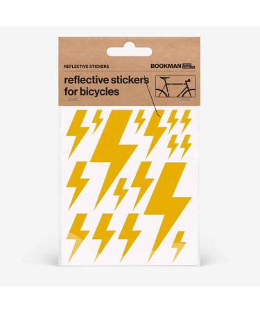 Bookman Urban Visibility Reflective Stickers Flash Yellow