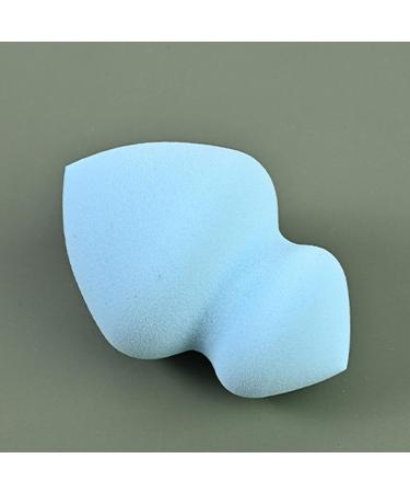 Makeup Sponges For Blending - Gyro Shape Soft Beauty Cosmetic Blender | Professional Streak Application Blender Sponge For Foundation Liquid Cream And Powder Gyro Beauty Egg 28*40*60 Blue - Buy Online on GoSupps.com