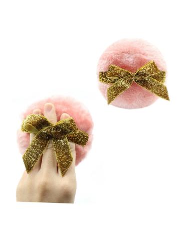 FRCOLOR 6 Pcs Baby Powder Puff - Plush Infant Powder Puffs 10x10cm Pink - Ideal for Drying & Comfort - Buy Online on GoSupps.com