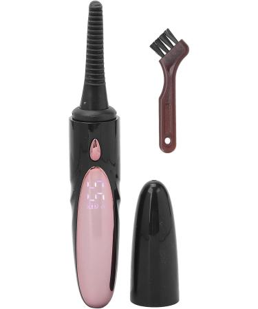 Verdant Touch Portable Electric Eyelash Curler Heated Electric Eyelash Curler Rechargeable Portable Silicone Brush Head for Women Black - Buy Online on GoSupps.com