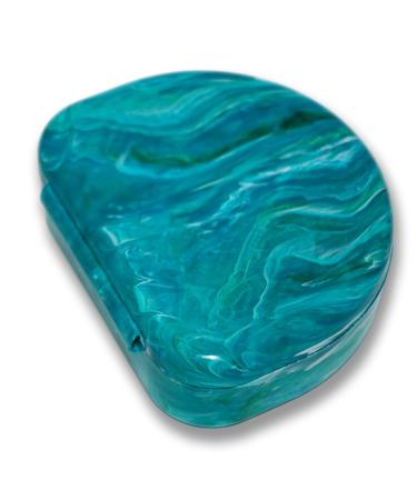 QUIST Orthodontic Retainer Case - Turquoise | Durable and Stylish - Buy Online on GoSupps.com